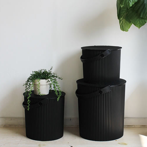 Omnioutil Eimer Schwarz Small 8L - Hachiman