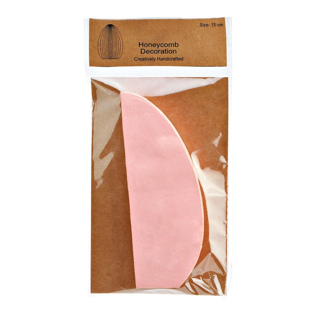 Osterei Papier Rosa medium Honeycomb - DesignWe.Love