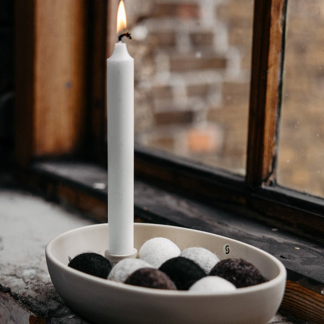 Osterschale Lidatorp Kerzenhalter Oval beige - Storefactory - DesignWe.Love