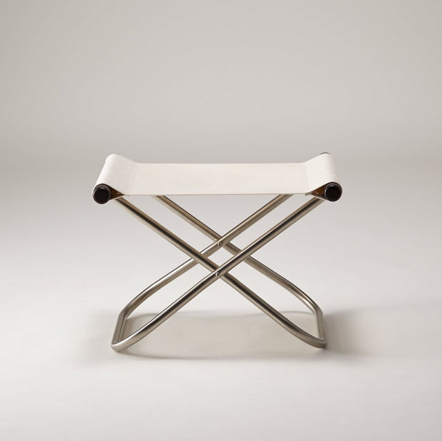 Ottoman Nychair X Weiss/Dunkelbraun - Nychair X - DesignWe.Love