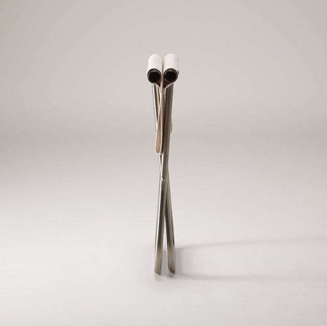 Ottoman Nychair X Weiss/Dunkelbraun - Nychair X - DesignWe.Love