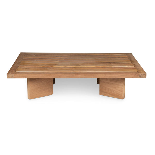 Outdoor Couchtisch Lounge Teakholz 120cm - Detjer - DesignWe.Love
