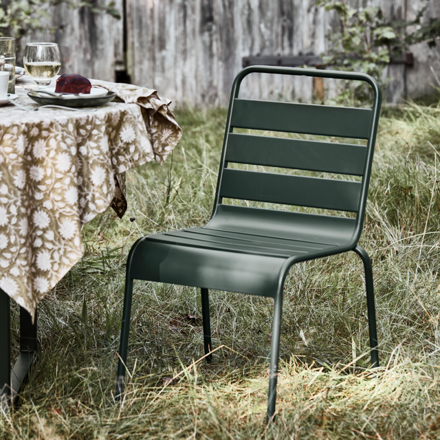 Outdoor Stuhl Helo Grün - House Doctor