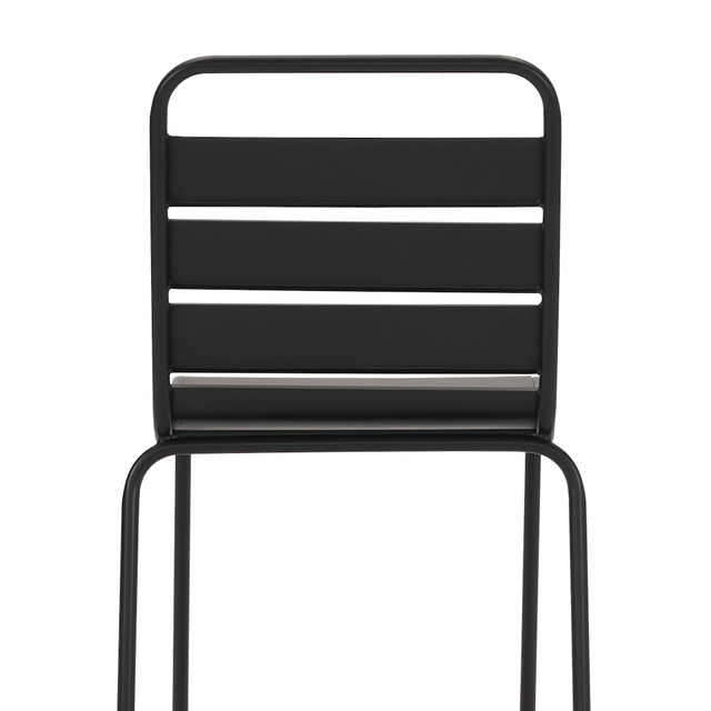 Outdoor Stuhl Helo Schwarz - House Doctor