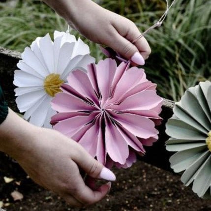 Papierblume Blomsterhult Hellgrün - DesignWe.Love