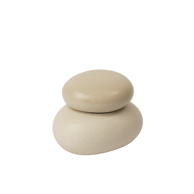 Pebble Box small sand/cream - ferm LIVING