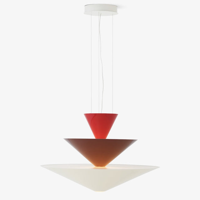 LN15 Gio Pendelleuchte Rot/Burgunderrot 92 cm - &Tradition