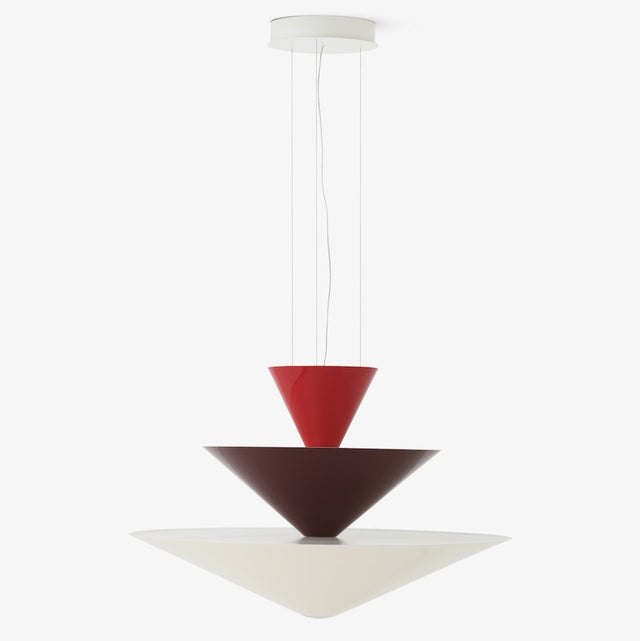 LN15 Gio Pendelleuchte Rot/Burgunderrot 92 cm - &Tradition