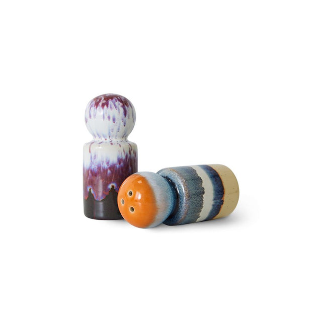 Pfeffer - und Salzstreuer 70s Ceramics Stargaze - HK Living - DesignWe.Love