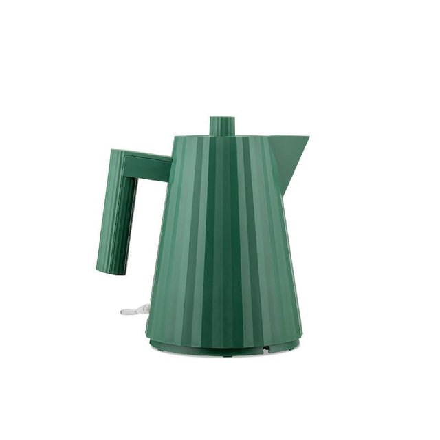 Alessi Plissé Wasserkocher 1 L in Grün, Design-Wasserkocher von Michele De Lucchi