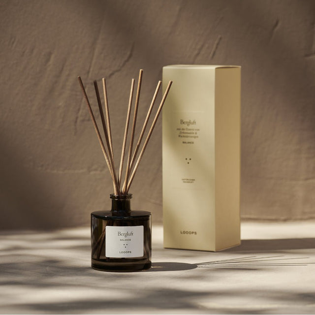 Raumduft Diffuser mit Stäbchen Bergluft - Looops - DesignWe.Love