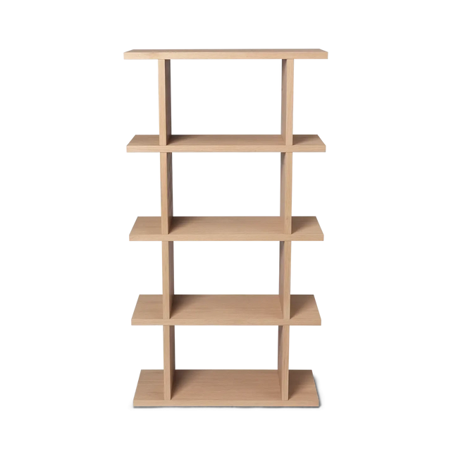 Regal Kona 1x4 Raster Eiche Natur - ferm LIVING - DesignWe.Love