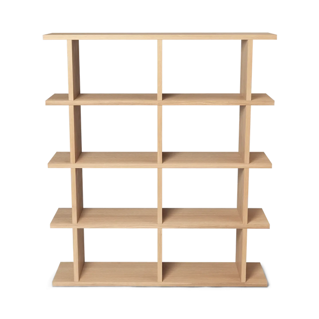 Regal Kona 2x4 Raster Eiche Natur - ferm LIVING - DesignWe.Love