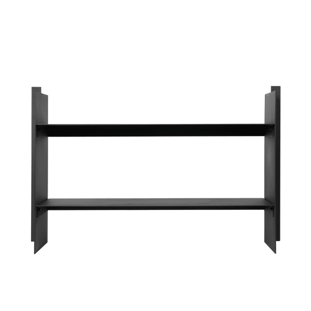 Regal Lager Low Rack Schwarz - ferm LIVING - DesignWe.Love