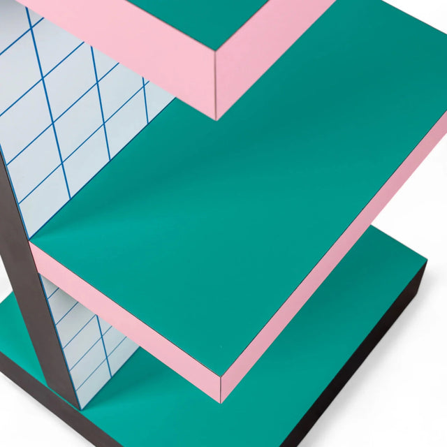 Regal Supershelf Blue Grid – Ansicht 4 – Seletti Superfurniture – DesignWe.Love