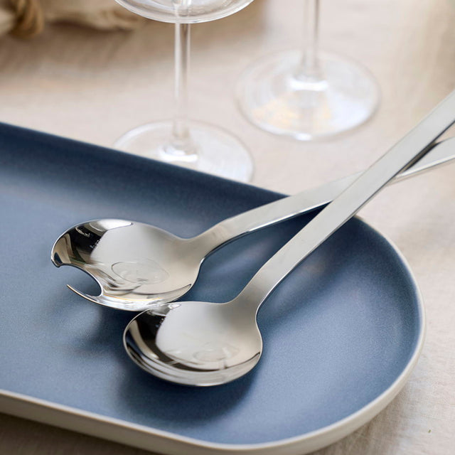 Salatbesteck Storm Edelstahl - Studio Round North