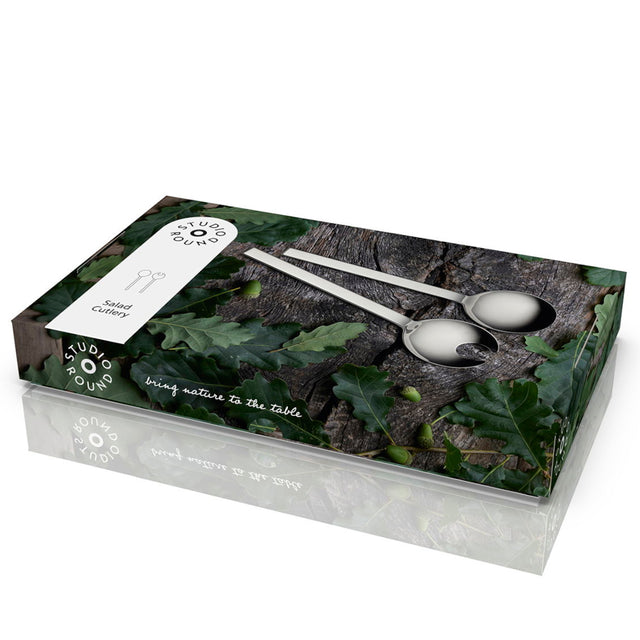 Salatbesteck Storm Edelstahl - Studio Round North