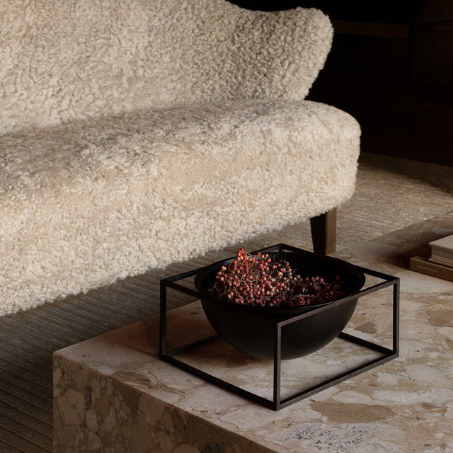 Schale Kubus Bowl Gross Schwarz - Audo - DesignWe.Love