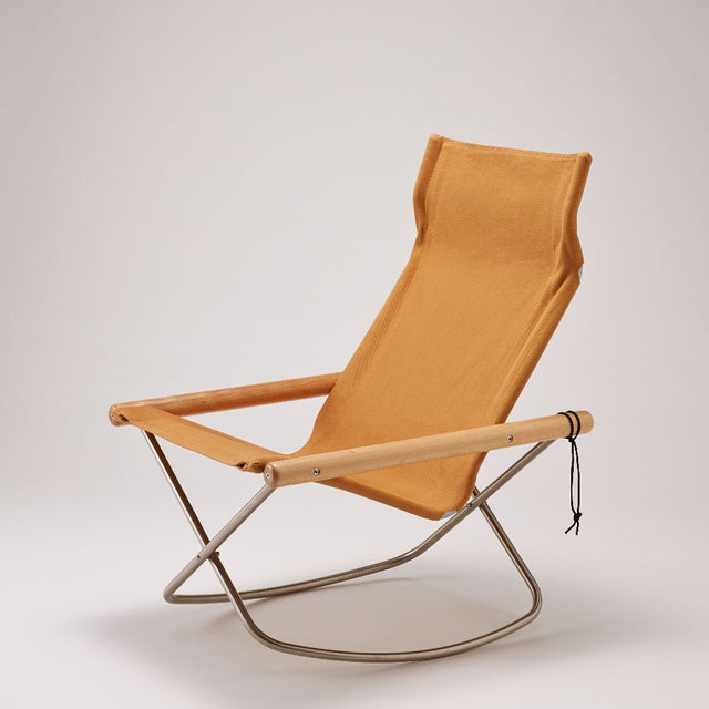 Schaukelstuhl Nychair X Camel/Natur - Nychair X - DesignWe.Love