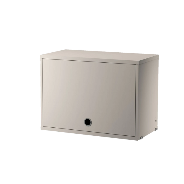 Schrank mit Klapptür 58x30cm Beige – String Furniture