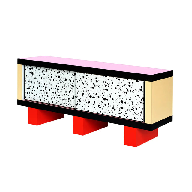 Seletti Supersliding Memphis Sideboard Terrazzo – DesignWe.Love