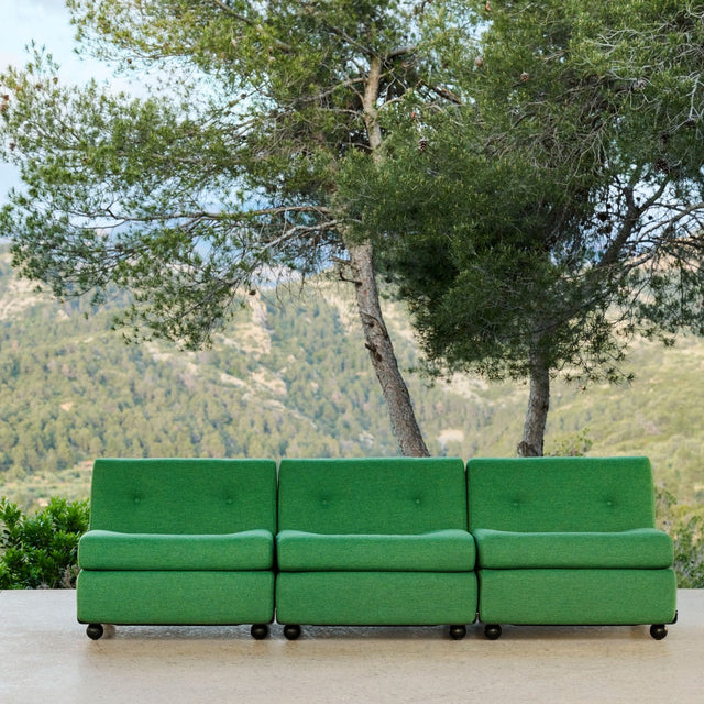 Sessel Amanta Gestell Bottle Green - HAY