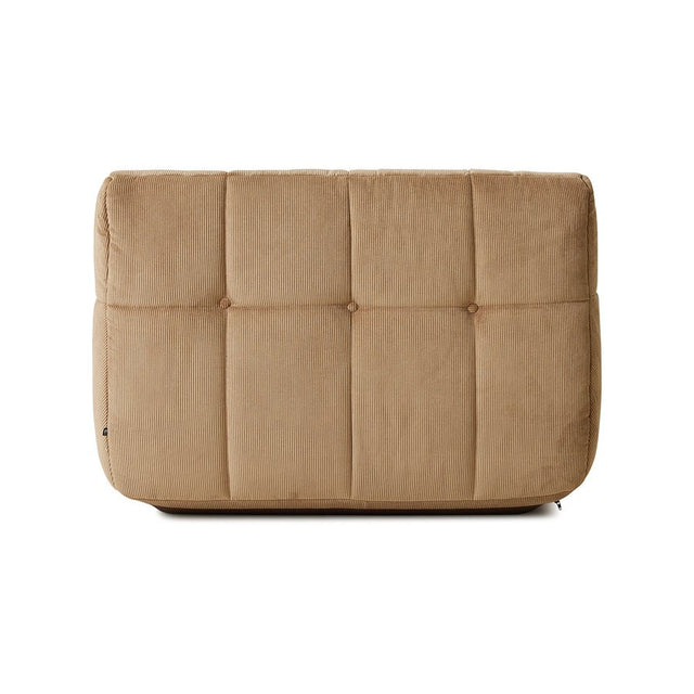 Sessel Lazy Lounge Chair Corduroy Rib Braun - HK Living - DesignWe.Love