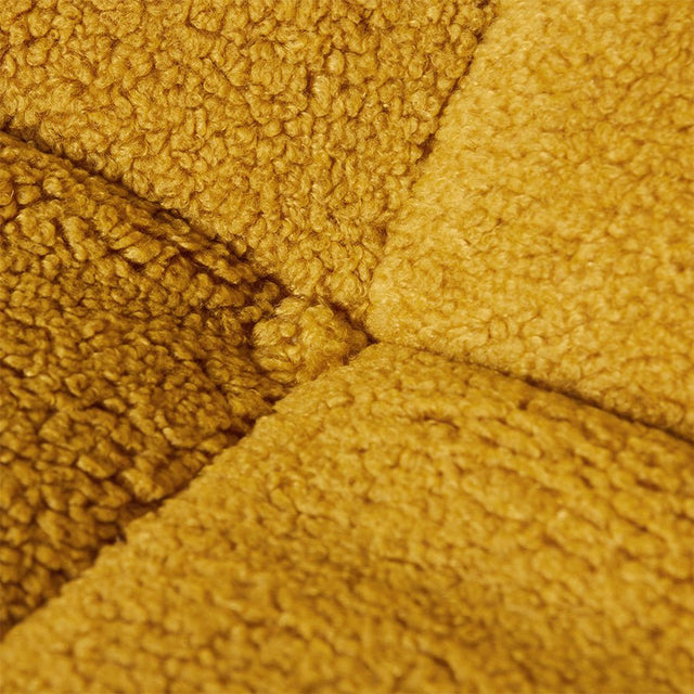 Sessel Lazy Lounge Chair Fluffy Ochre - HK Living - DesignWe.Love