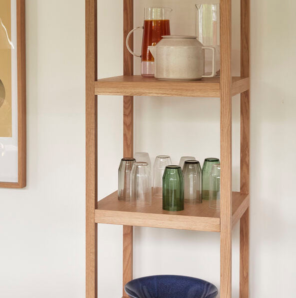 Set Karaffe Aster mit 4 Gläsern - Hübsch Interior