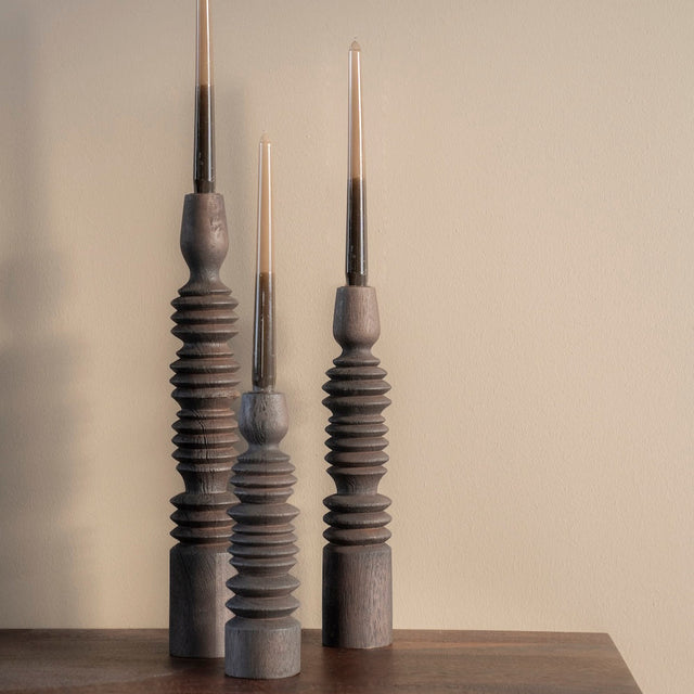 Set Kerzenhalter Totem - By-Boo