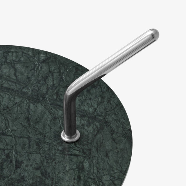 SH9 Halten Beistelltisch Edelstahl/Marble - &Tradition - DesignWe.Love