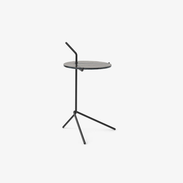 SH9 Halten Beistelltisch Warm Black/Smoked Glass – &Tradition – DesignWe.Love