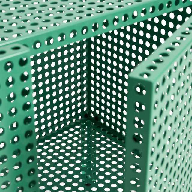 Sideboard Perforated Cabinet Floor Small Soft Jade - HAY