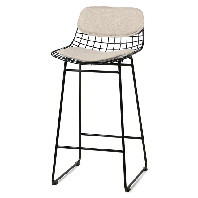 Sitzbezug für Wire Barstuhl Sand - HK Living