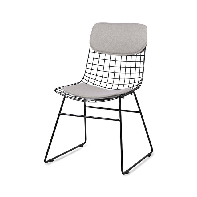 Sitzbezug für Wire Chair Pebble - HK Living