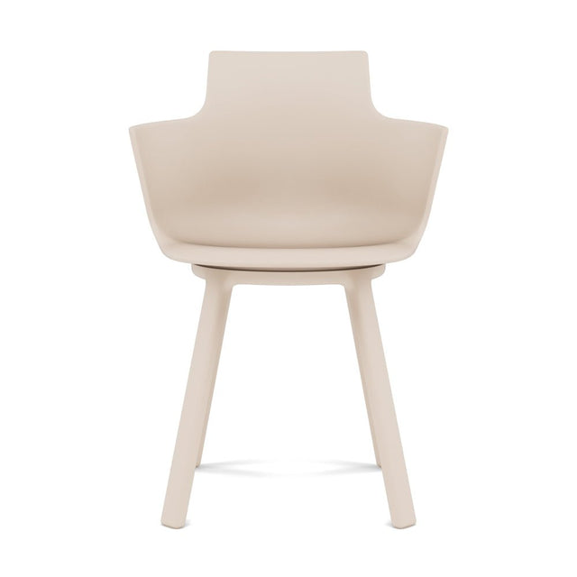 Varier Social Turn Esszimmerstuhl drehbar in Cream – Ansicht 3