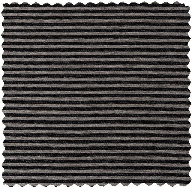 Sofa Rodeo 2,5 Sitzer gestreift schwarz/grau - Be Pure Home - DesignWe.Love