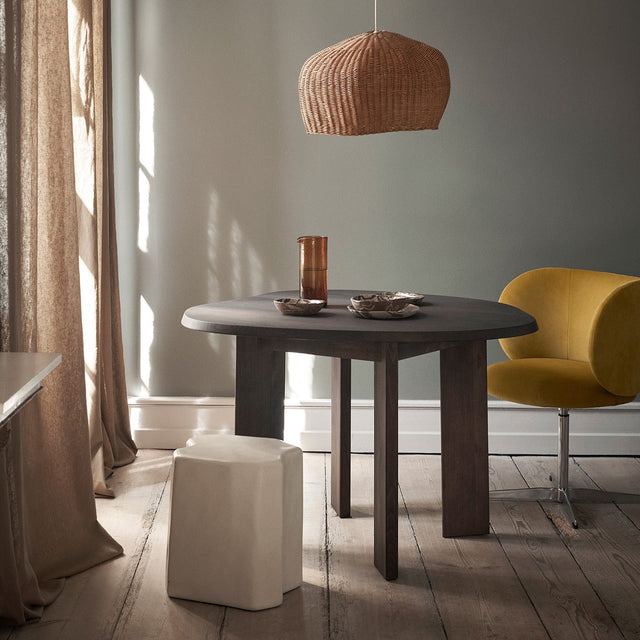Staffa Hocker FiberGlass - ferm LIVING - DesignWe.Love