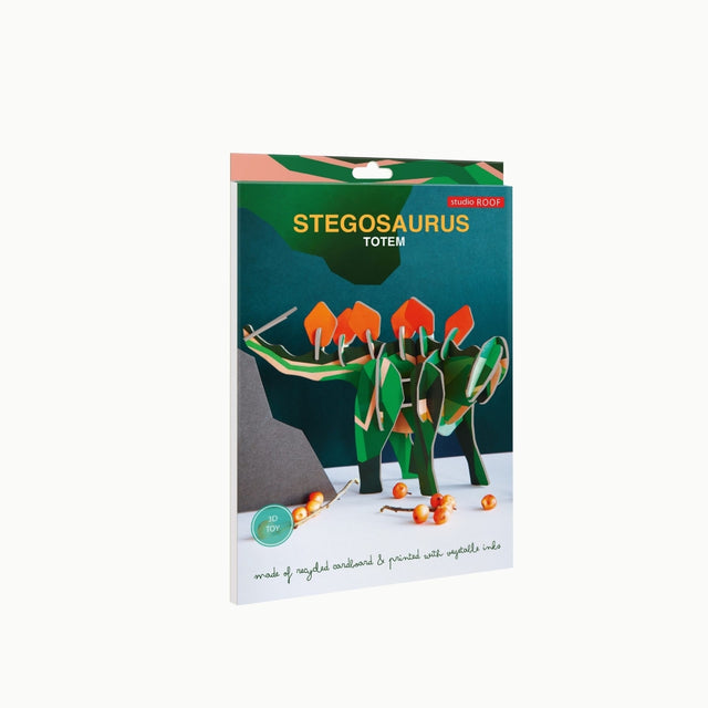 Stegosaurus Dino 3D-Pappmodell aus Recyclingkarton - Studio Roof