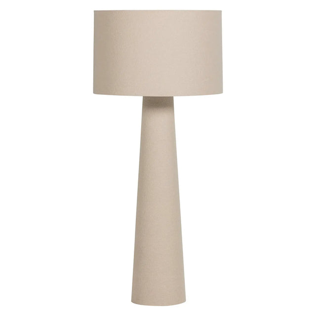 Stehlampe XXL Loft – Bouclé Stehlampe Beige von WOOOD