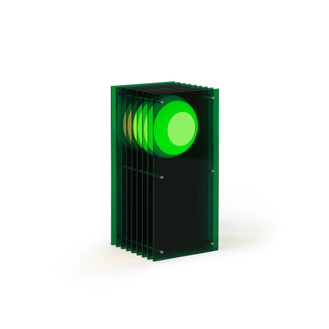 Stehleuchte Lớp Small Rectangle in Green Acrylic - Bang