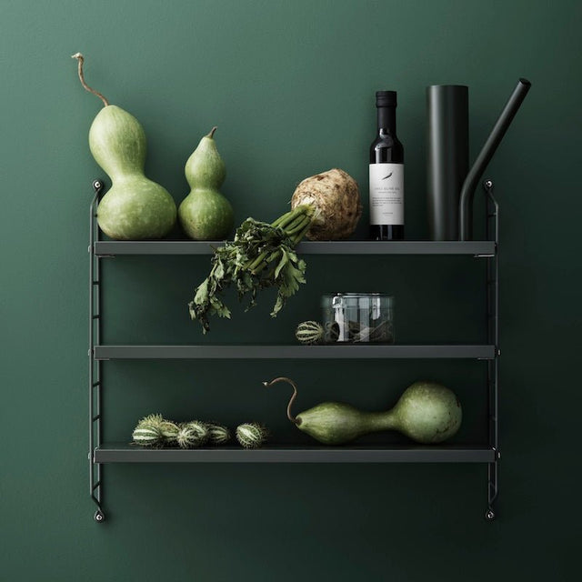 String Pocket Wandregal Sage - String Furniture - DesignWe.Love