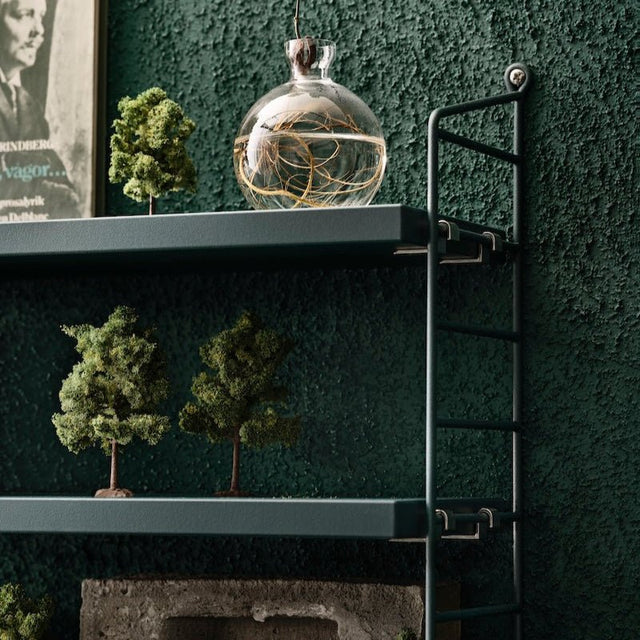 String Pocket Wandregal Tegnér - Grün - String Furniture - DesignWe.Love