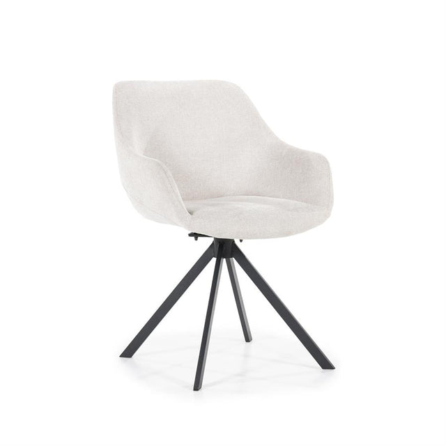 Stuhl Mamé in Houston Beige - Eleonora
