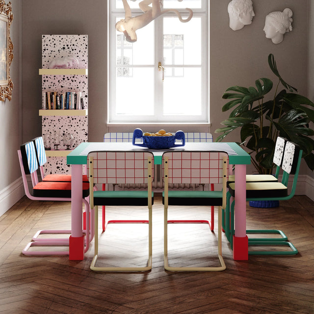 Stuhl Superchair Red Grid - Seletti