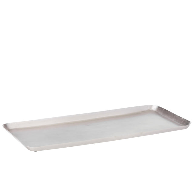 Tablett Ankit Tray rechteckig Silber - Bungalow
