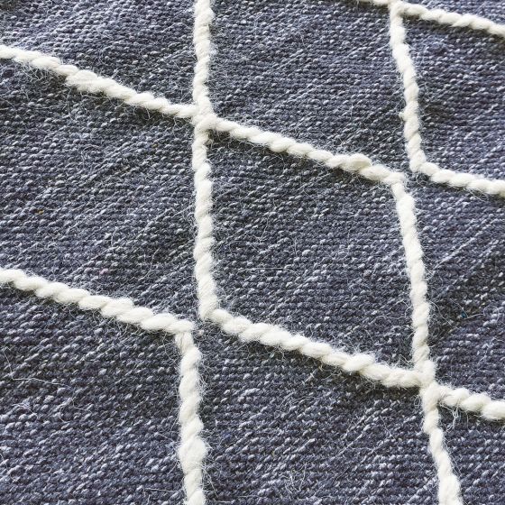 Teppich Gris D'Nomad Baumwolle 120x170 - DesignWe.Love