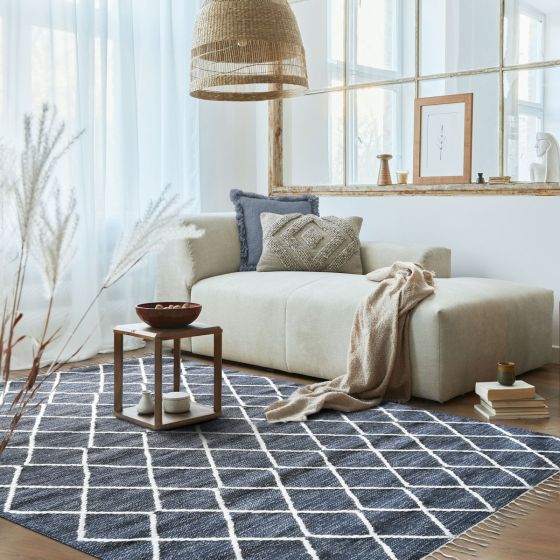 Teppich Gris D'Nomad Baumwolle 120x170 - DesignWe.Love