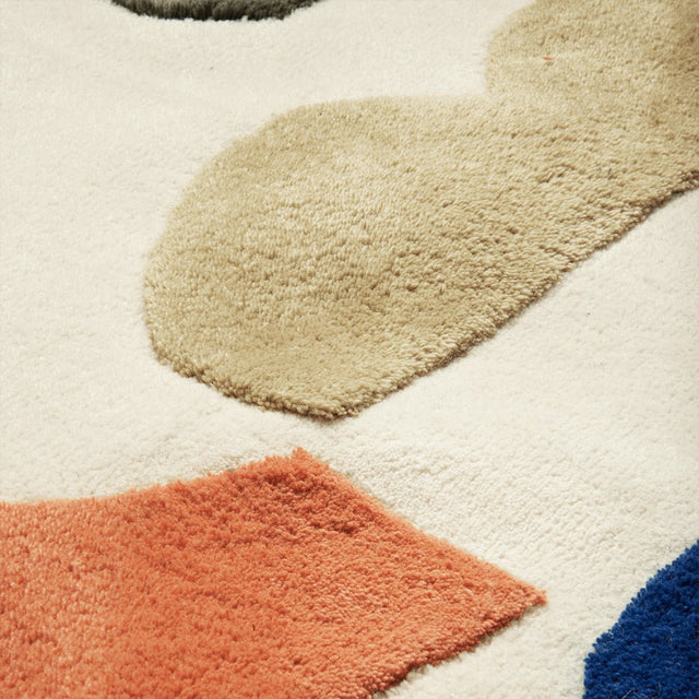 Teppich Panto Tufted Rund 70cm - ferm LIVING - DesignWe.Love