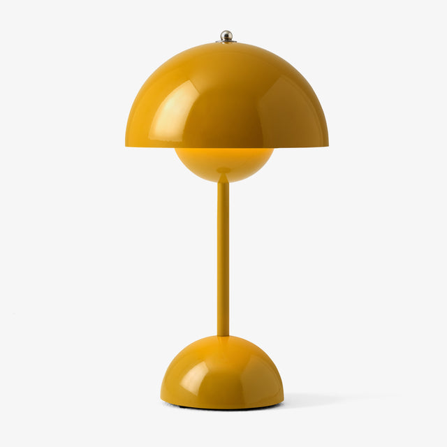 VP9 Flowerpot Akkuleuchte Mustard - &Tradition